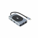 "D Dicota USB-C 10-in-1 Charging Hub 4K PD 100W silver"