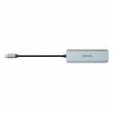 "D Dicota USB-C 4-in-1 Highspeed Hub 10 Gbps silver"