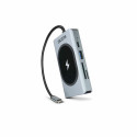 "D Dicota USB-C 10-in-1 Charging Hub 4K PD 100W silver"