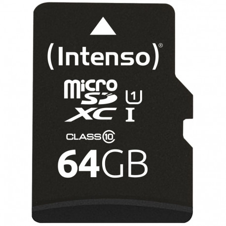 "CARD Micro Card 64GB Intenso SD-HC UHS-I retail"