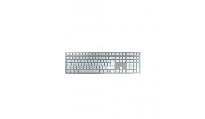"CHERRY KC 6000 C FOR MAC Corded GB-Layout silver/white"