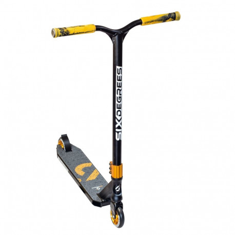 Six Degrees Scooter - stunt scooter black/gold AU 548