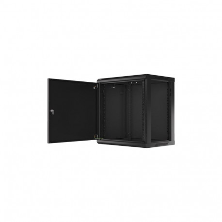 Lanberg | Rack cabinet 19" wall-mount 12U/600x450 for self-assembly with metal door (flat pack) | WF