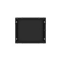 Lanberg 19" seinapealne 9U/600x450 isekokku pandav metalluksega (tasapinnaline pakk) must rack-kapp 