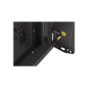 Lanberg Rack cabinet 19" wall-mounted 4U 600 fast assembly (flat pack), black | Lanberg