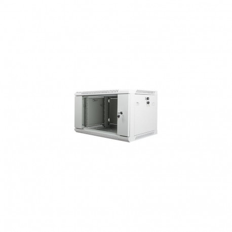 Lanberg 19" seinapealne 6U/600x450 (kokkupandav) klaasuksega rack-kapp WF01-6406-10S hall