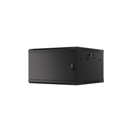 Lanberg | Rack cabinet 19" wall-mount 6U/600x600 for self-assembly with metal door (flat pack) | WF0