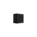 Lanberg 19" seinapealne 12U/600x450 perforeeritud uksega (tasapinnaline pakk), must rack-kapp | Lanb