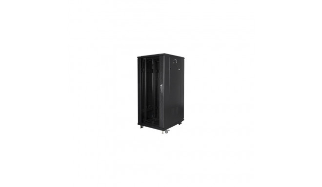 Lanberg 19" põrandal seisev 27U/600x800 (kokkupandav) rack-kapp must FF01-6827-12B