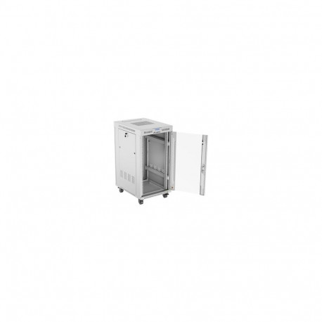 Lanberg 19" vabaltseisev 22U/600x800 (kokkupandav) klaasuksega seinakapp FF01-6822-12SL hall
