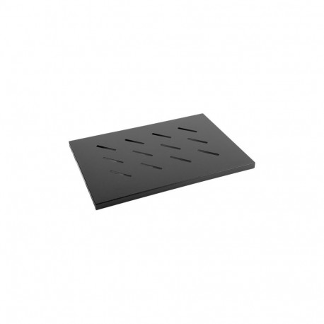 Lanberg 19" fixed shelf 1U/486x270mm, max load capacity up to 120kg | AK-1001-B | Black