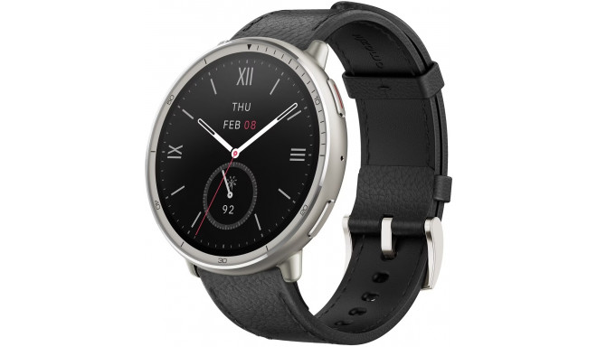 Huami Amazfit Active 2 Premium, must nahk
