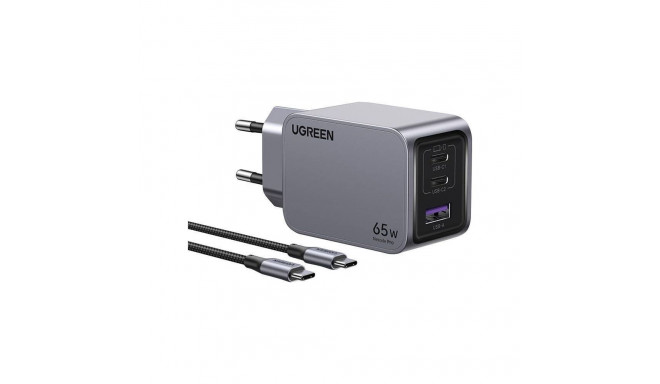 Ugreen Nexode Pro laadija 1x USB-A 2x USB-C (UGR1833)