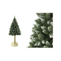 Lean Sport Artificial Christmas Tree Pine on a Trunk Green