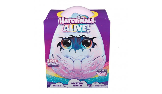Spin Master Hatchimals Alive Mystery Hatch Draggle A+