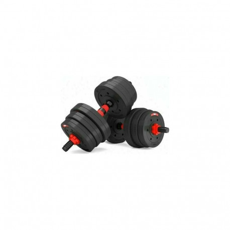 HMS dumbbells SGP20 bituminous 2 x 10 kg