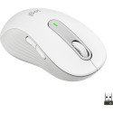 Logitech Signature M650 L LEFT juhtmevaba hiir, RF Wireless + Bluetooth, 4000 DPI, valkjas