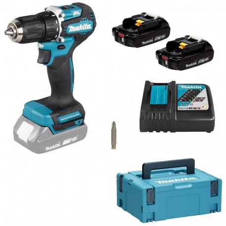 Juhtmeta Trell 18V 40/25Nm Harjadeta Mootoriga 2x2Ah