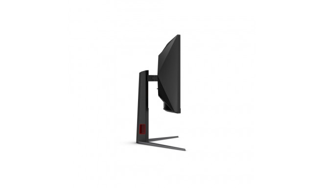 AOC CU34G4Z 34-tolline 3440x1440 1ms 2xHDMI DP USB must/punane