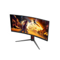AOC CU34G4Z 34-tolline 3440x1440 1ms 2xHDMI DP USB must/punane