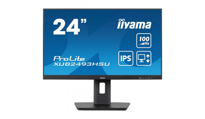 LED monitor Iiyama ProLite XUB2493HSU-B7 - 24 - lameekraan - 60,5 cm
