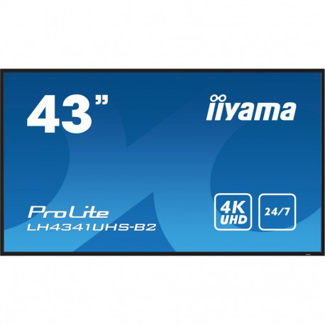 Iiyama IPS-paneel LH4341UHS-B2 43-inch 3840x2160 4K UHD