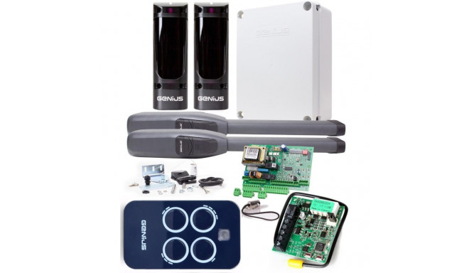 GENIUS SIROCCO 250 set for 2.5m swing gates