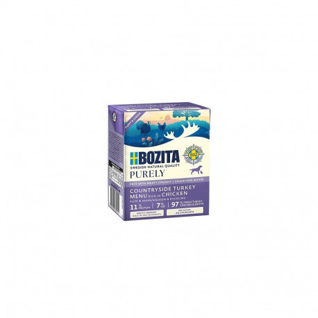 BOZITA Purely Paté Duoprotein Junior Chicken and turkey - wet dog food - 370g