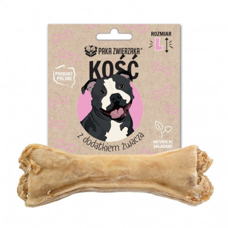 PAKA ZWIERZAKA Bone with tripe additive L 13,5 cm - dog treat - 70g