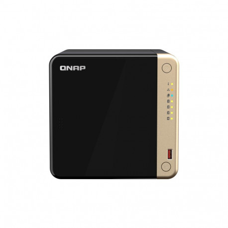 QNAP võrgusalvesti TS-464 Intel Celeron N5095 8GB DDR4 0TB QTS, must