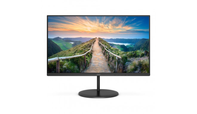 AOC V4 Q24V4EA LED display 60.5 cm (23.8") 2560 x 1440 pixels 2K Ultra HD Black