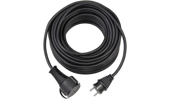 Brennenstuhl extension cord IP 44 25m, black(H05RR-F 3G1,5)