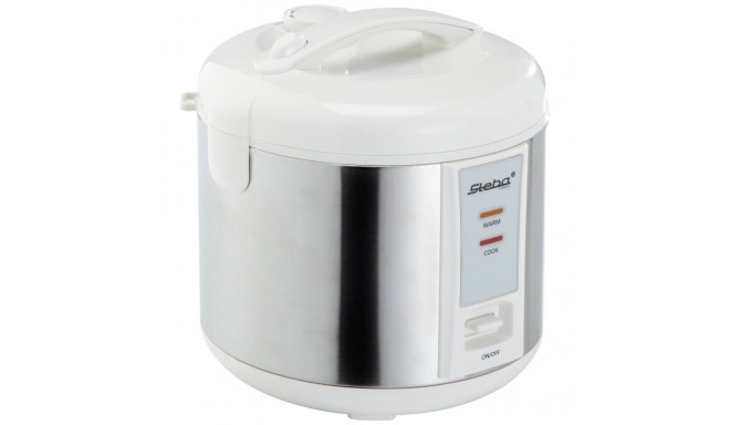 Steba Rice Cooker RK2 1,8L silver/white