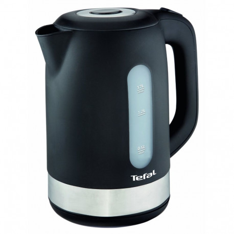 Tefal veekeetja KO 3308, must/hõbedane