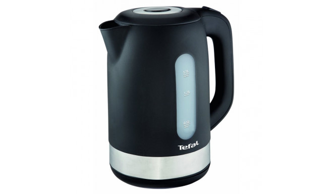 Tefal veekeetja KO 3308, must/hõbedane