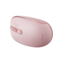 Wireless mouse Baseus F01B Tri-mode  2.4G BT5.0 1600 DPI (pink)