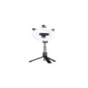 iLike SELFIE HANDLE TRIPOD AND RING LIGH BLUETOOTH Black