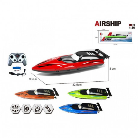 R/C mootorpaat 4 koos USB-laadijaga 4 värvi komplekt