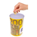 metallist säästupurk 200 euro 16,5 x 12 cm