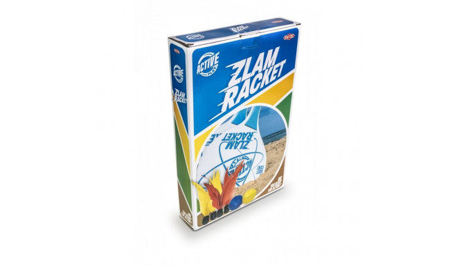 Gra rakietki plażowe drewniane active play zlam racket