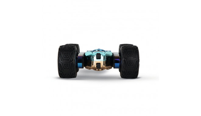 Pojazd rc turnator color flip stunt car