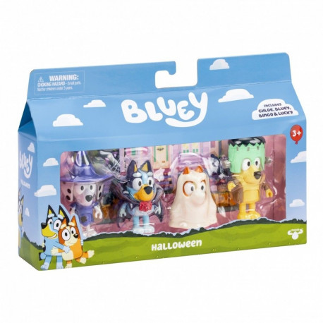Bluey kostüümiballi figuurid 4-pakk