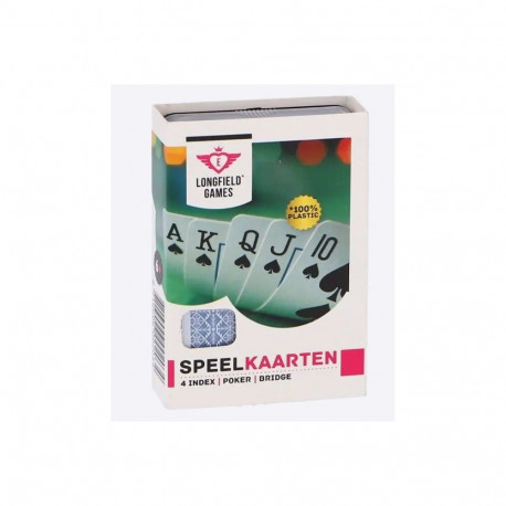 Karty longfield 100% plastic 4 index