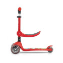 Hulajnoga scooter fuzzy red