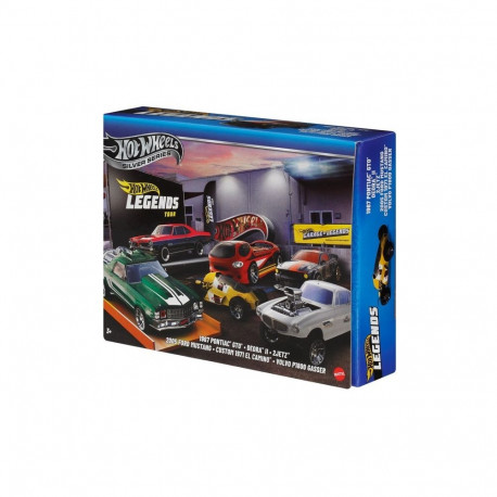 Zestaw pojazdów hot wheels legends multipack