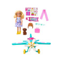 Barbie lennuk Chelsea nukk