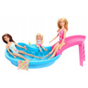 Barbie nukk + bassein