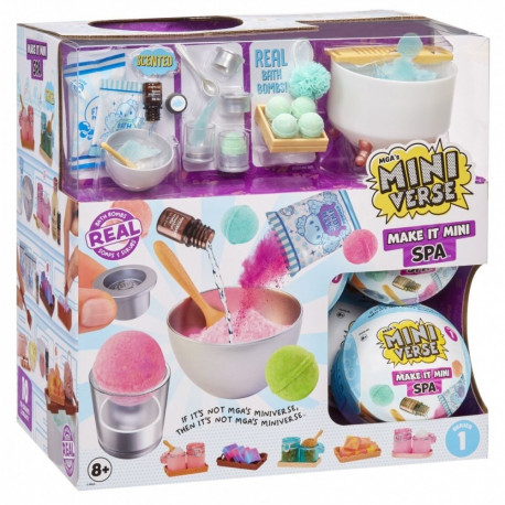 Figurki miniverse make it mini spa display 15 sztuk