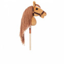 Koń na kiju hobby horse hoppihorse a3 chestnut - brąz, maść kasztanowata
