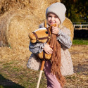 Koń na kiju hobby horse hoppihorse a3 chestnut - brąz, maść kasztanowata